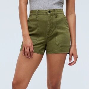 Madewell The Perfect Vintage Fatigue Short Desert Olive 28